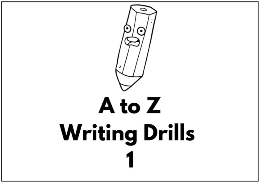 Lowercase Letter Tracing Worksheets a-z | Handwriting Drills with Stroke Order | Pre-K-1st