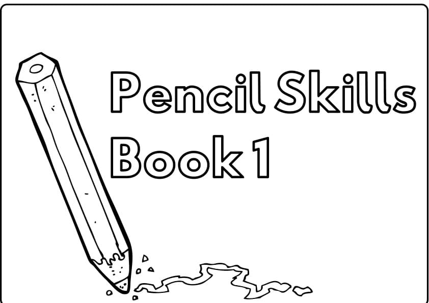 Pencil Control Worksheets Book 1 | Straight, Curved and Zigzag Line Tracing | Pre-K Fine Motor