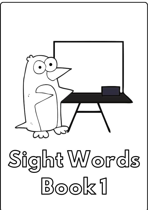 Sight Words Workbook Book 1 | to, can, we, the, at, am, it, up, no, yes | K-1st Grade
